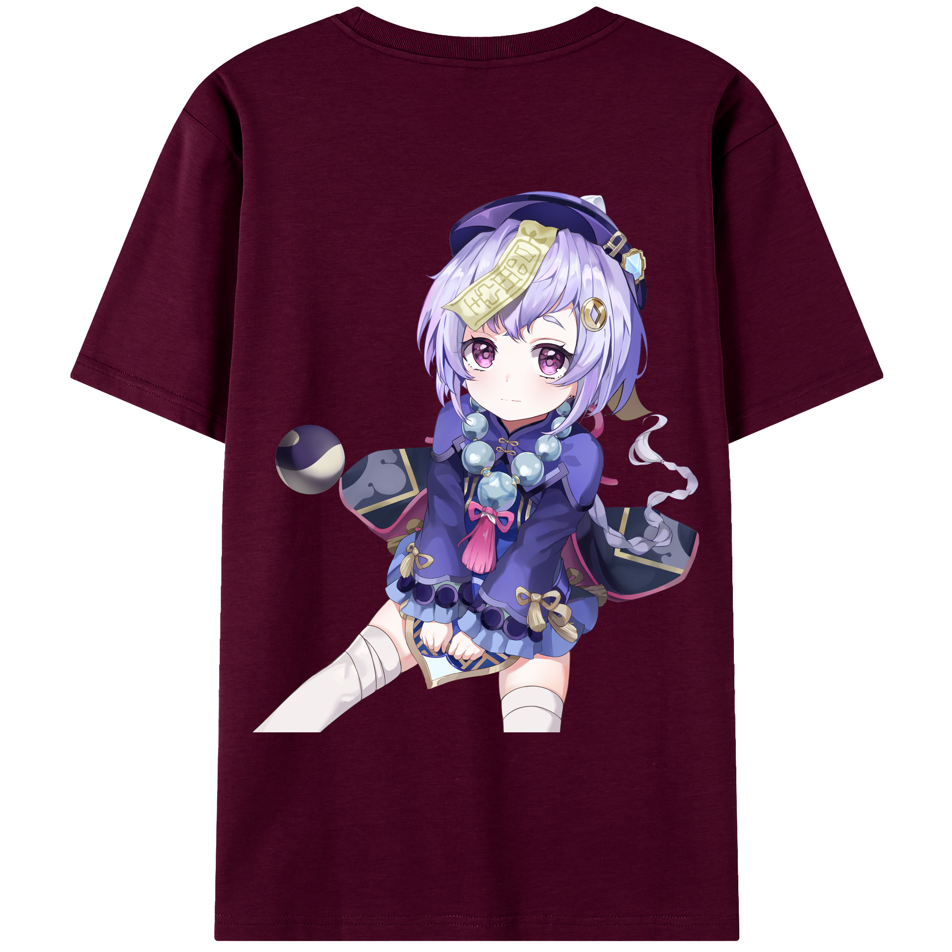 げんし神 七七 なな  genshin Nana レディース半袖Tシャツ(バックプリント)